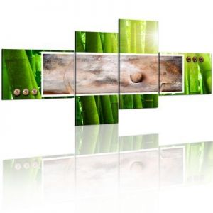 Obraz - Abstrakcja w bambusie