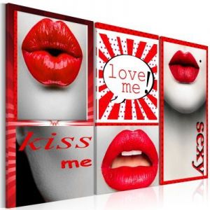Obraz - Kiss me! Love me!