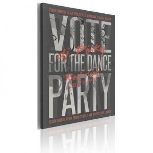 Obraz - Vote for the dance party!