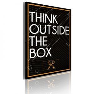 Obraz - Think outside the box